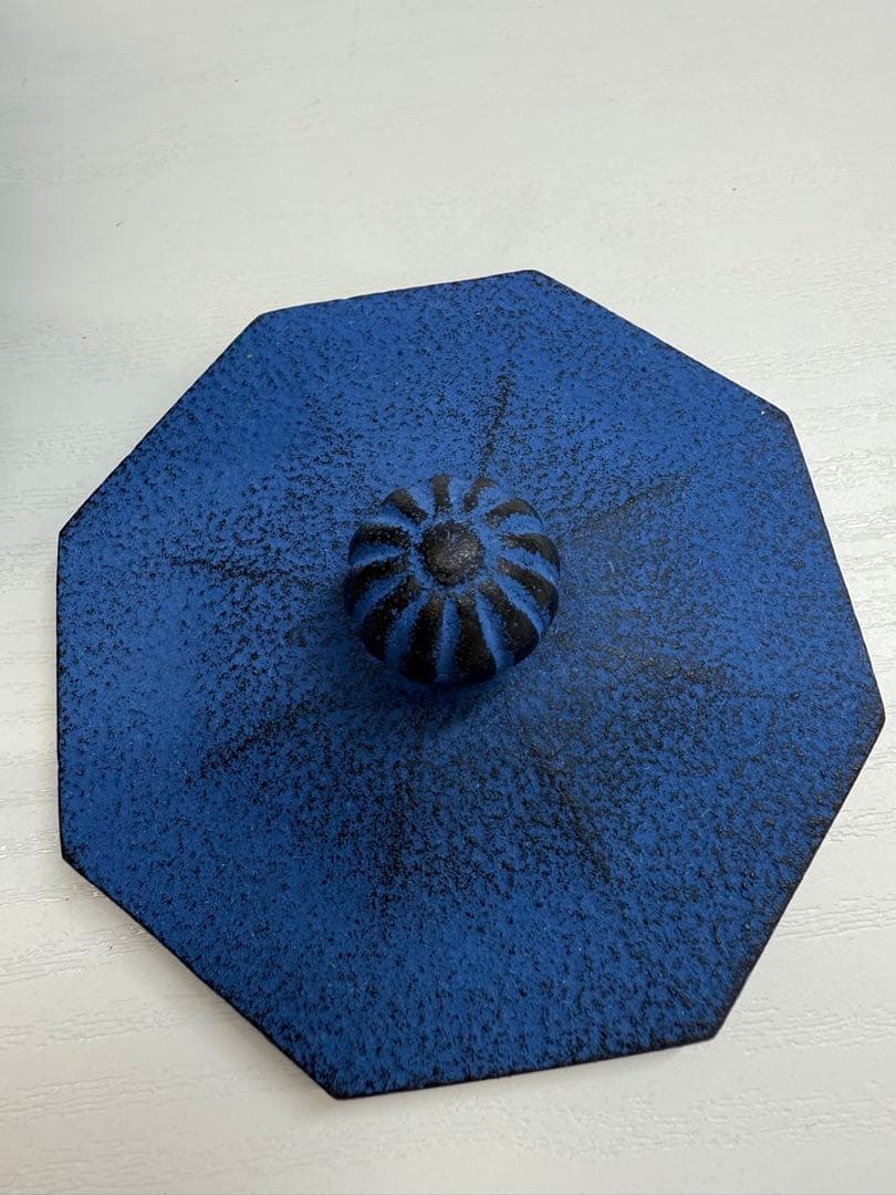 南部鉄器 青 鉄瓶「みやび」