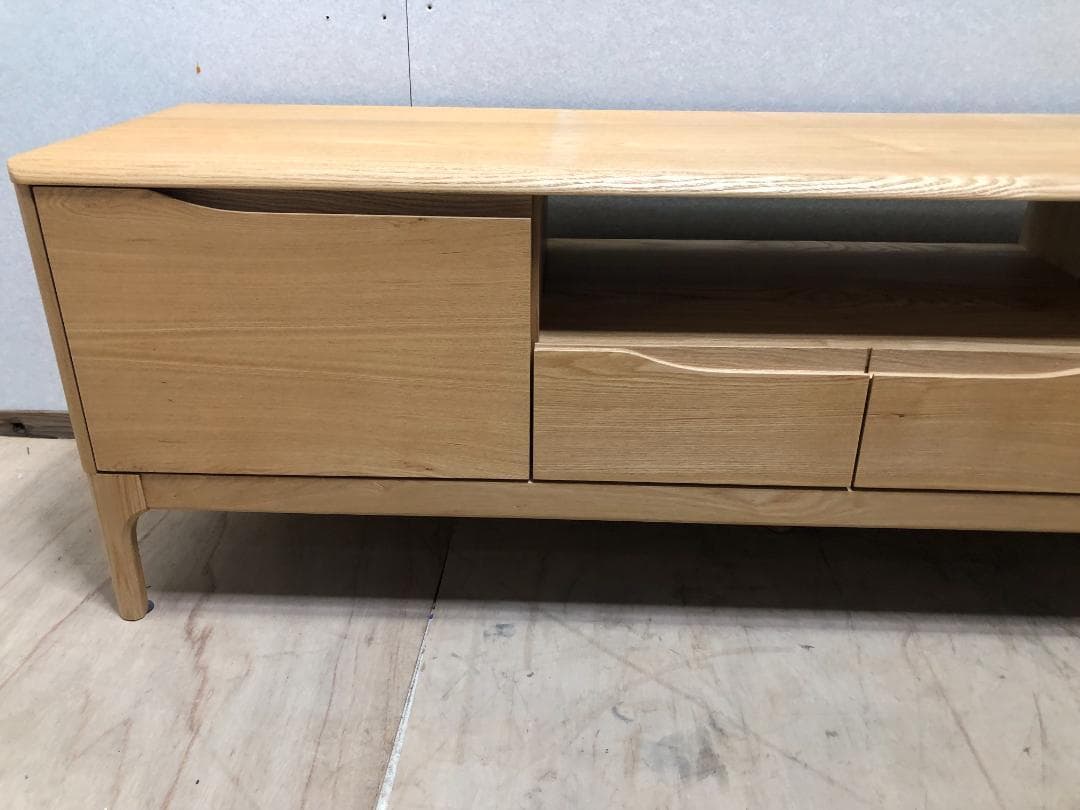 TV台 50インチまで ナチュラル　ローボード　テレビ台　250105-6