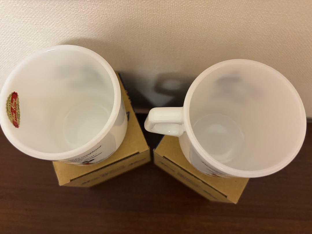 ☆レア　希少ディズニー　ファイヤーキング　ミルクマグ　ミッキー　ミニー