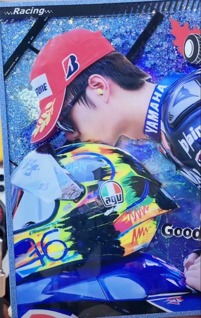 王一博 新作 A5流砂アクリル特殊加工色纸 デザイン　5点セット❣️確認用❣️