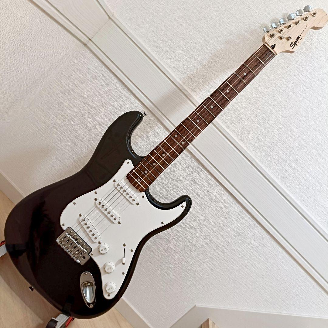 メンテ済｜Squier ストラトキャスター ブラック