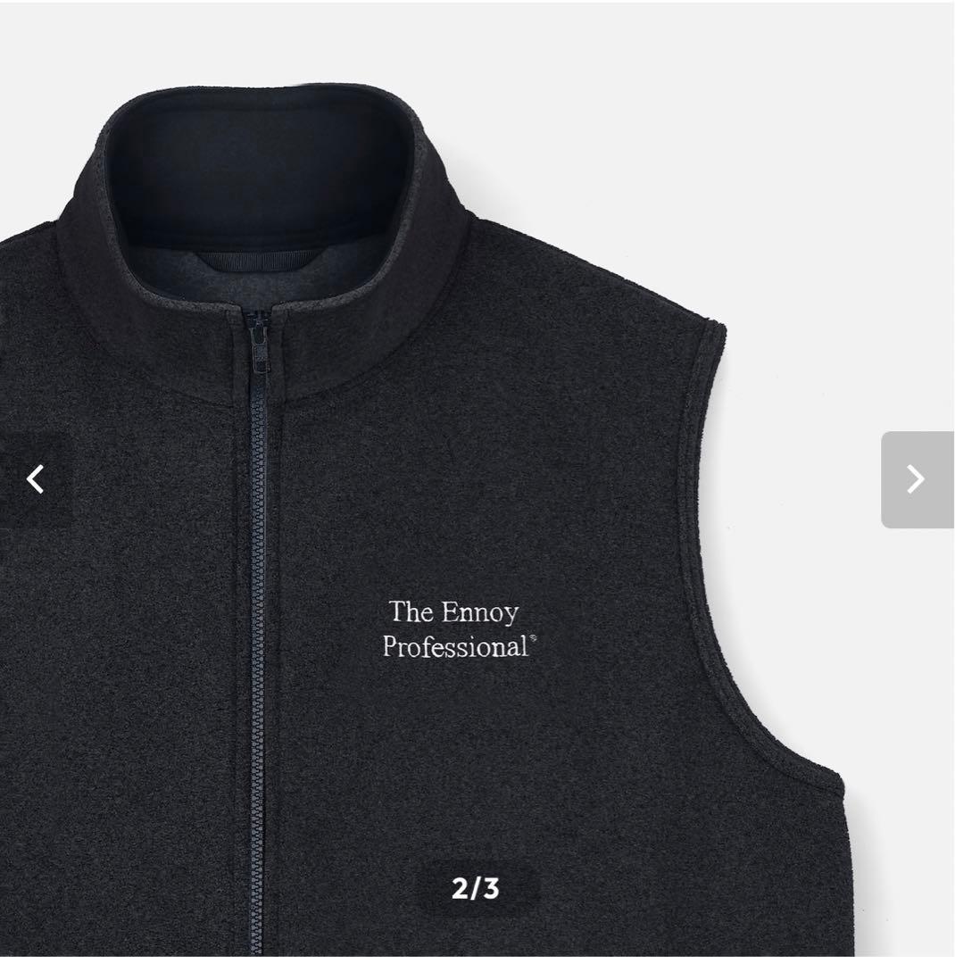 トップス ENNOY PROFESSIONAL FLEECE VEST