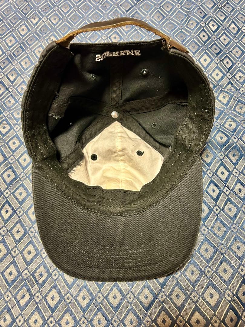 Supreme Sロゴ キャップ USA製 旧モデル ダメージあり