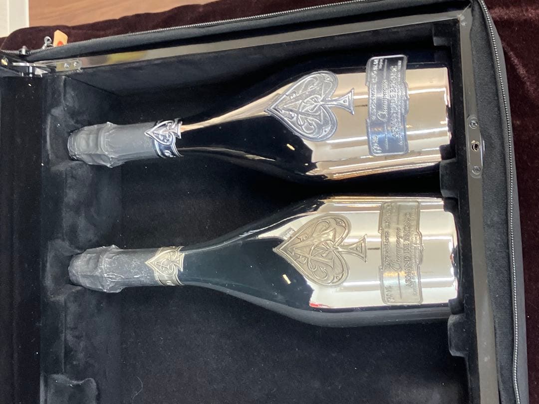 アルマンドブリニャック　2本　アタッシュケース　ソフトケース付き