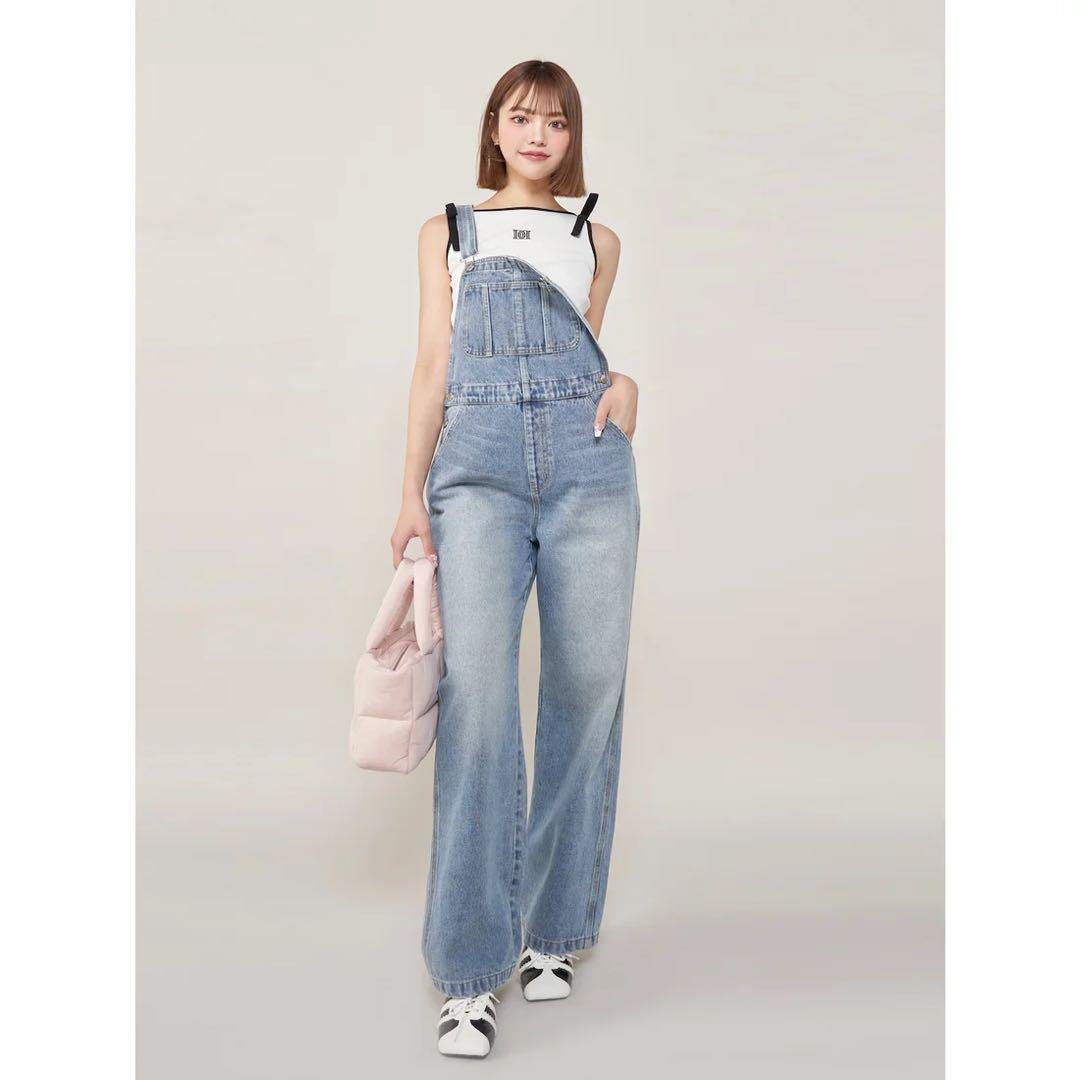 新品タグ ダーリッチ リボンDDロゴノースリトップス ホワイト