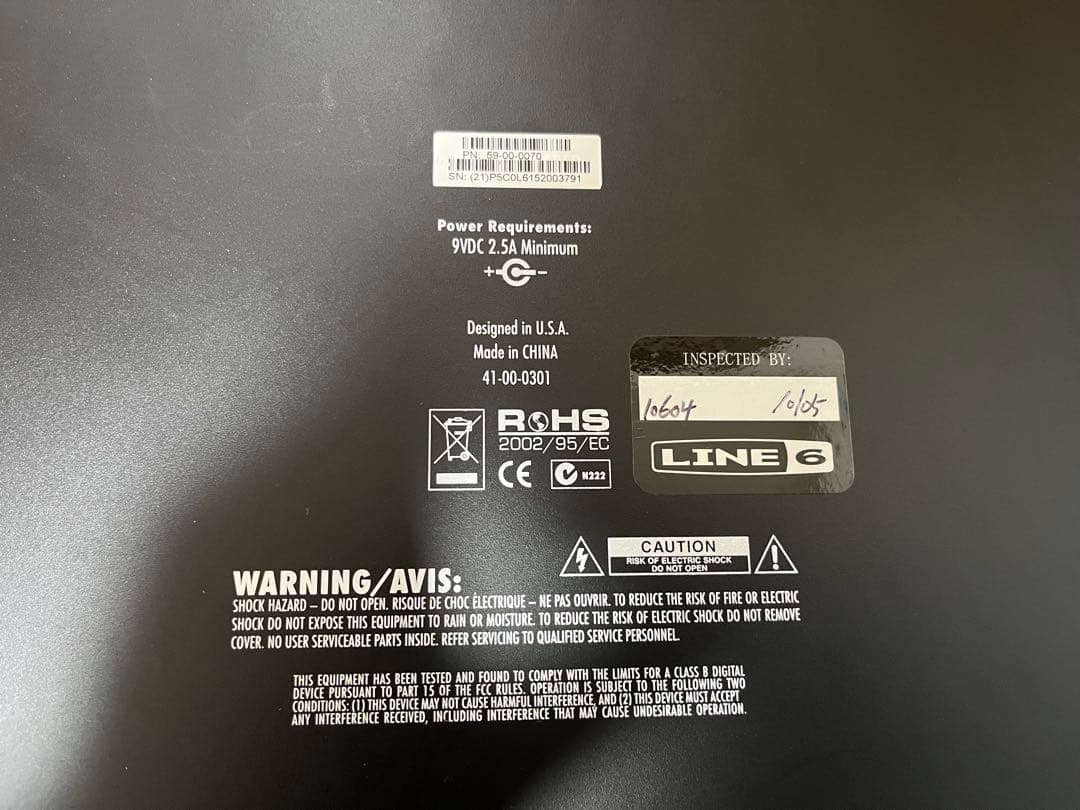 POD HD500 ギターエフェクター