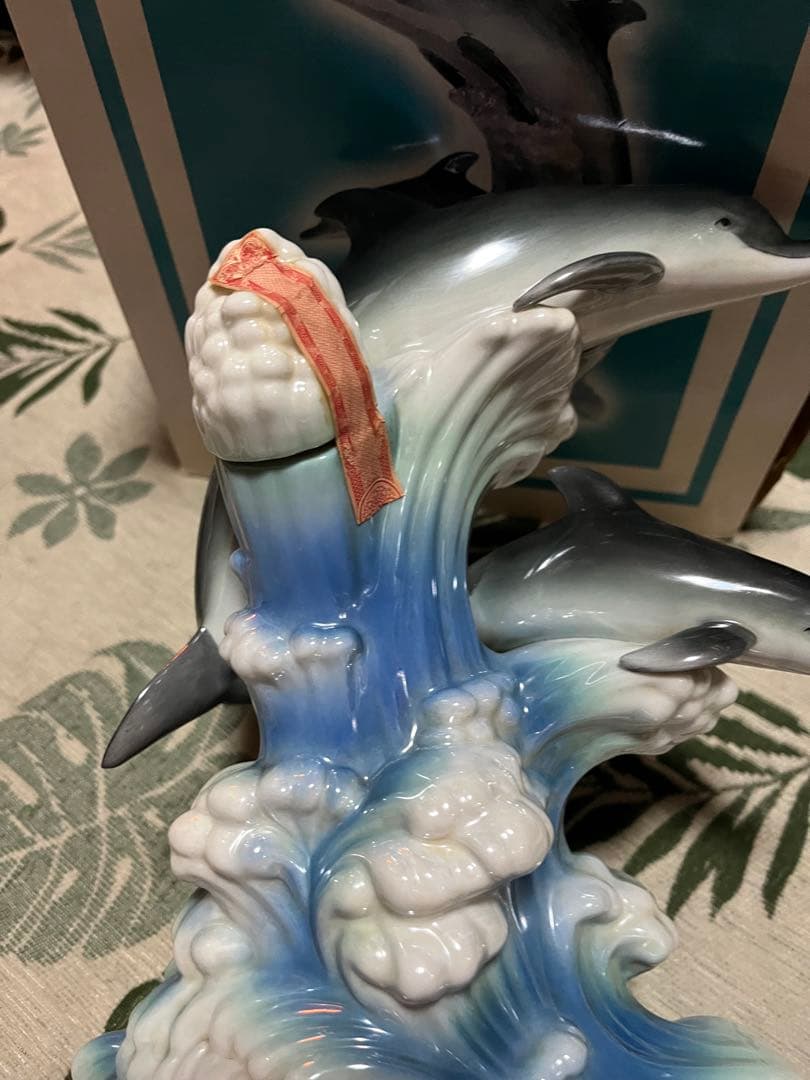 ドルフィン フィギュア 陶器製
