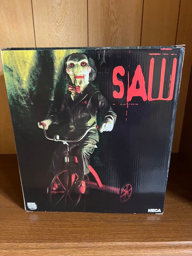 SAW ビリー人形 12インチ フィギュア NECA ジグソウ 三輪車