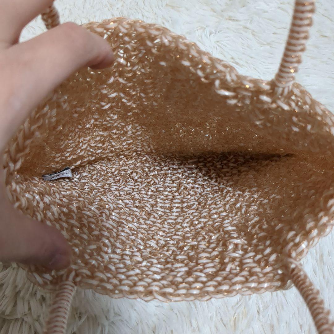 【美品】Anteprima/アンテプリマ/スクエア/ピンクホワイトゴールド