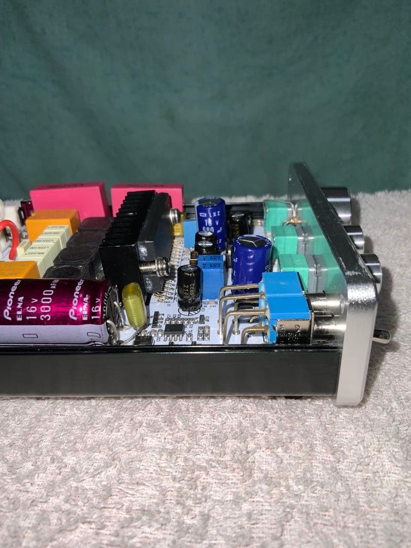 FX-AUDIO- FX-2020A+ CUSTOM 改　デジタルアンプ