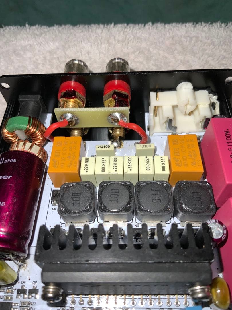 FX-AUDIO- FX-2020A+ CUSTOM 改　デジタルアンプ