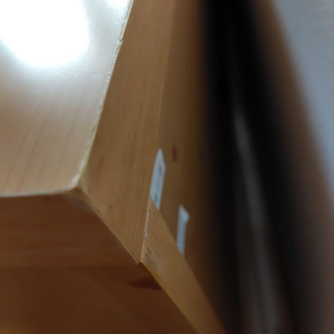 木製テレビ台 ガラス扉付き