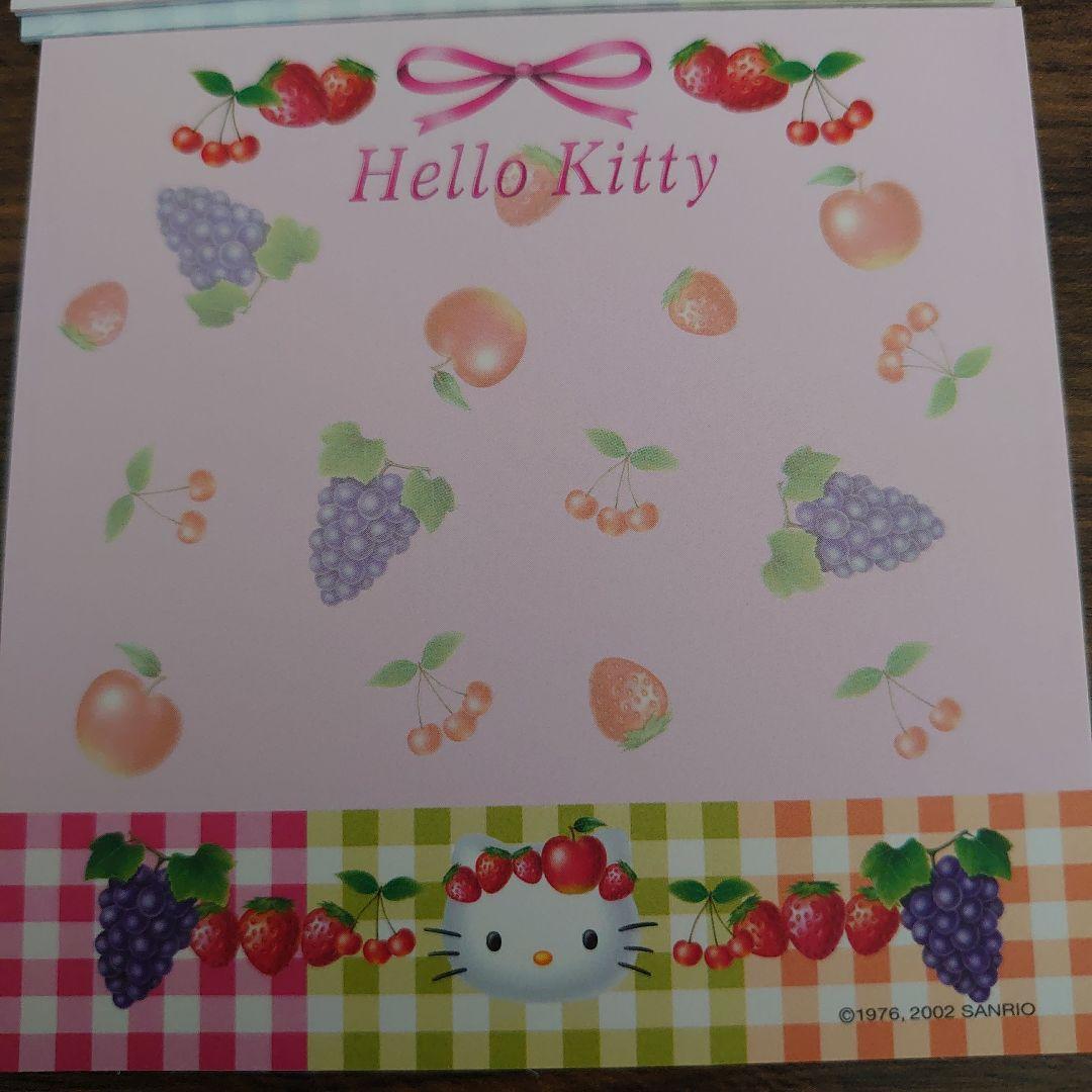 裕*様 新品‪♡ハローキティ ストロベリーの香り付きスクエアメモ