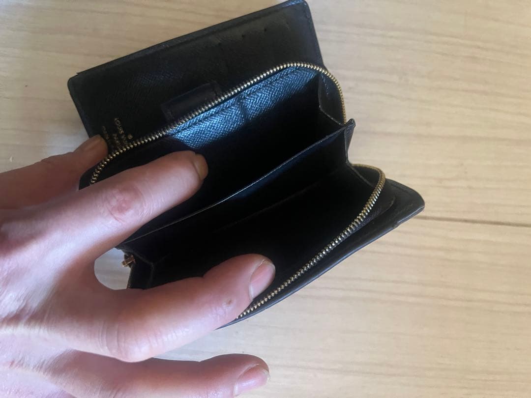 Louis Vuitton 二つ折り財布 ブラウン/ブラック