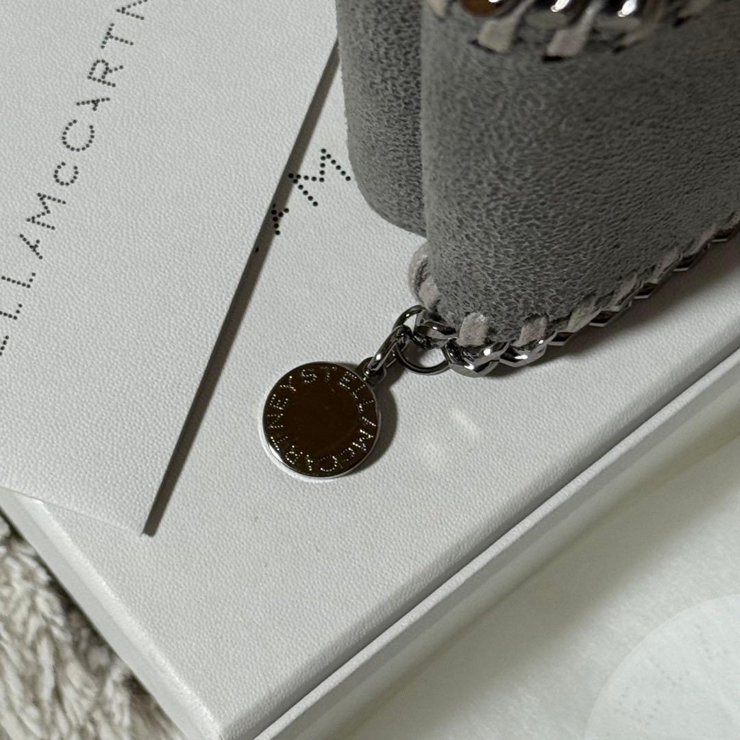 ⭐️新品未使用⭐️　ステラマッカートニー　ファラベラ　三つ折り財布　ライトグレー