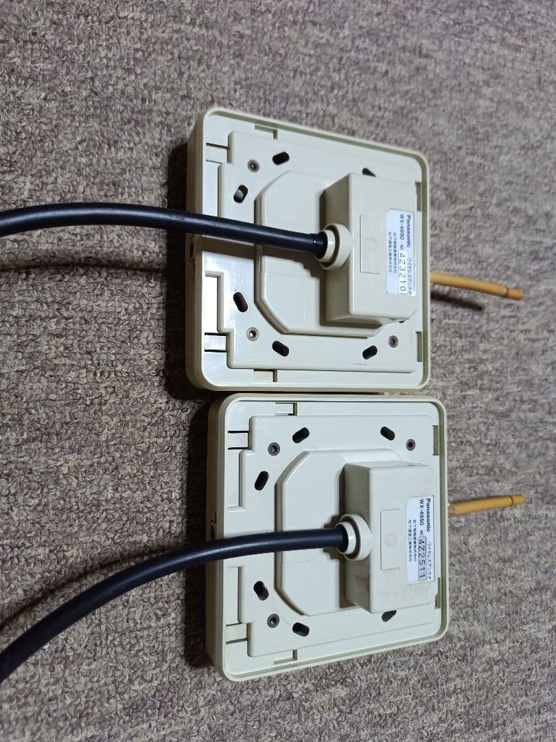 Panasonic　ワイヤレスマイク　アンテナ　２台　WX 4950