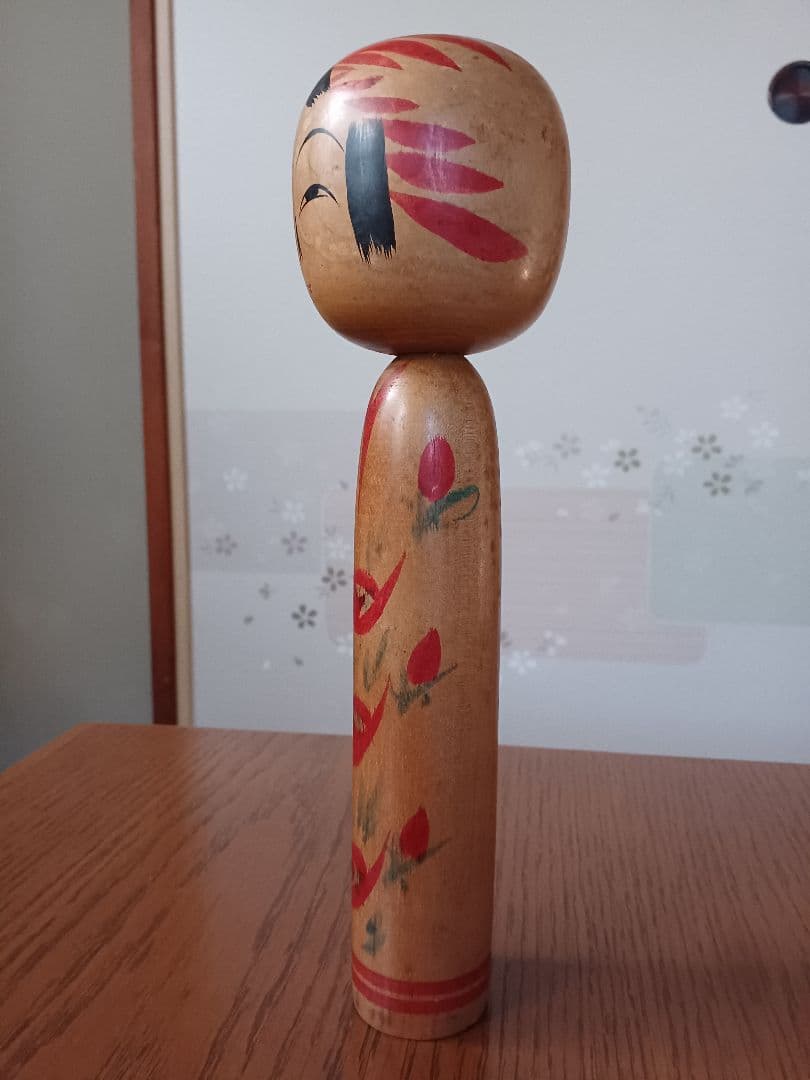 遠刈田系　こけし工人　佐藤文助３９歳の時の作品