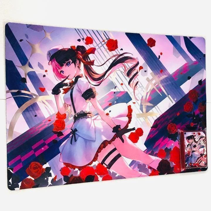 ぶいすぽっ！ 橘ひなの 軍服 VGGC スリーブ プレイマット ぴらるーく