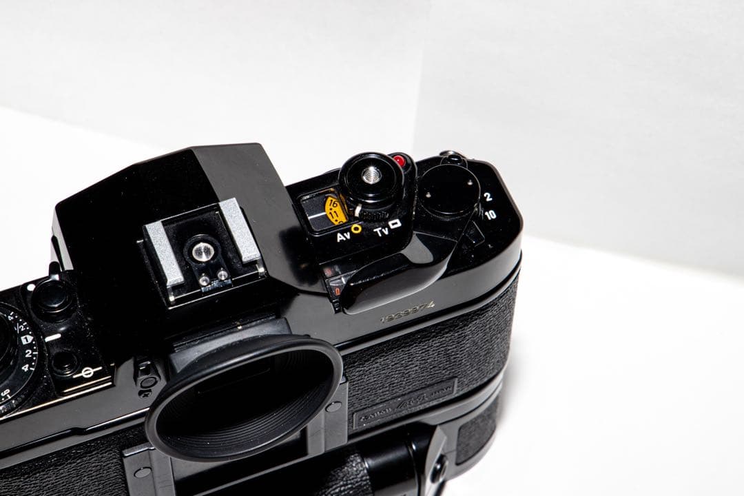 Canon A-1 A1 キャノン　レトロ　フィルムカメラ　パワーワインダー付き