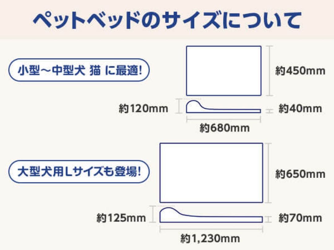 True Sleeper ペットベッド 小・中型犬用