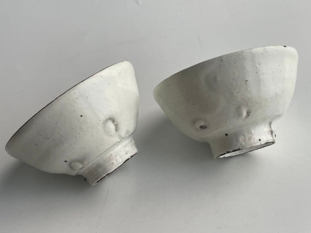 陶芸家　小林東五　粉引　粉吹　小碗　番茶器　汲出　盃　李朝　對州