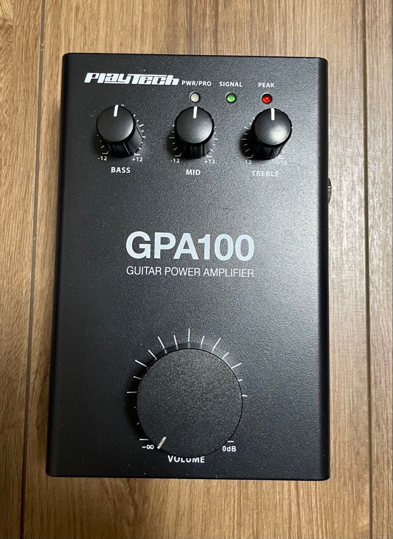 Playtech GPA 100 パワーアンプ＋CANARE スピーカーケーブル