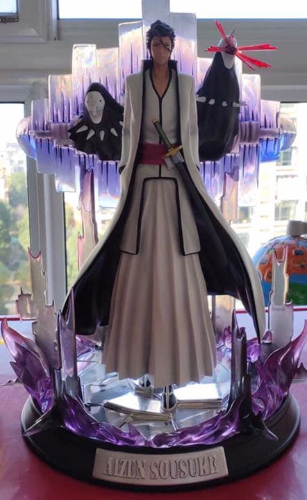 BLEACH 黒衣少年図 蓝染惣右介 3 ガレージキット ガレキ スタチュー