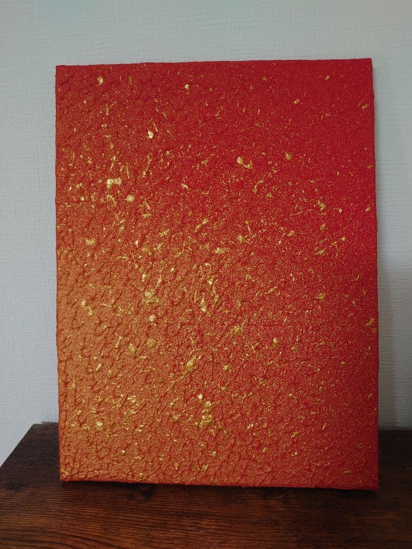 アクリル画　テクスチャーアート　絵　抽象画　1年分(最終50作品以上)