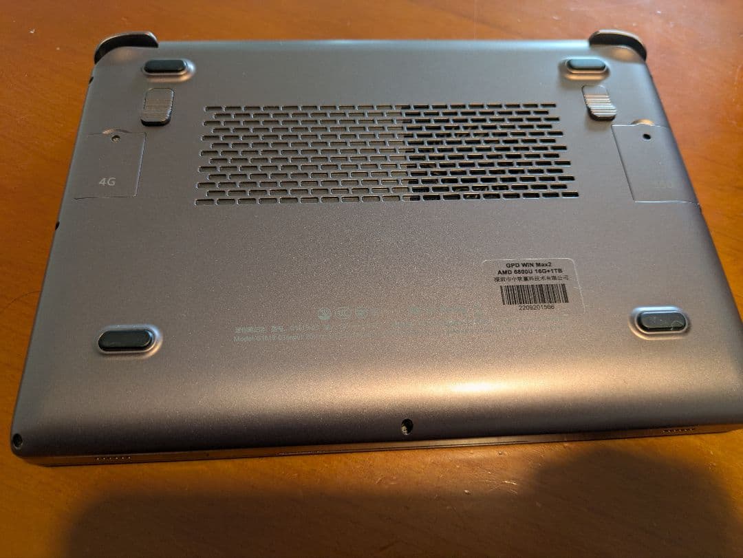 [美品] GPD Win Max2 2022/AMD Ryzen7 6800U