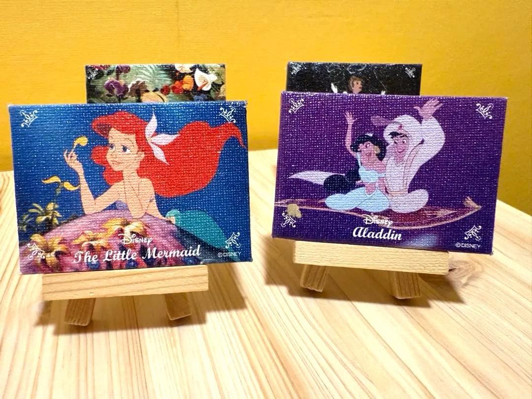 ディズニー　シークレット ミニキャンバス　プリンセス 全十種類　コンプリート
