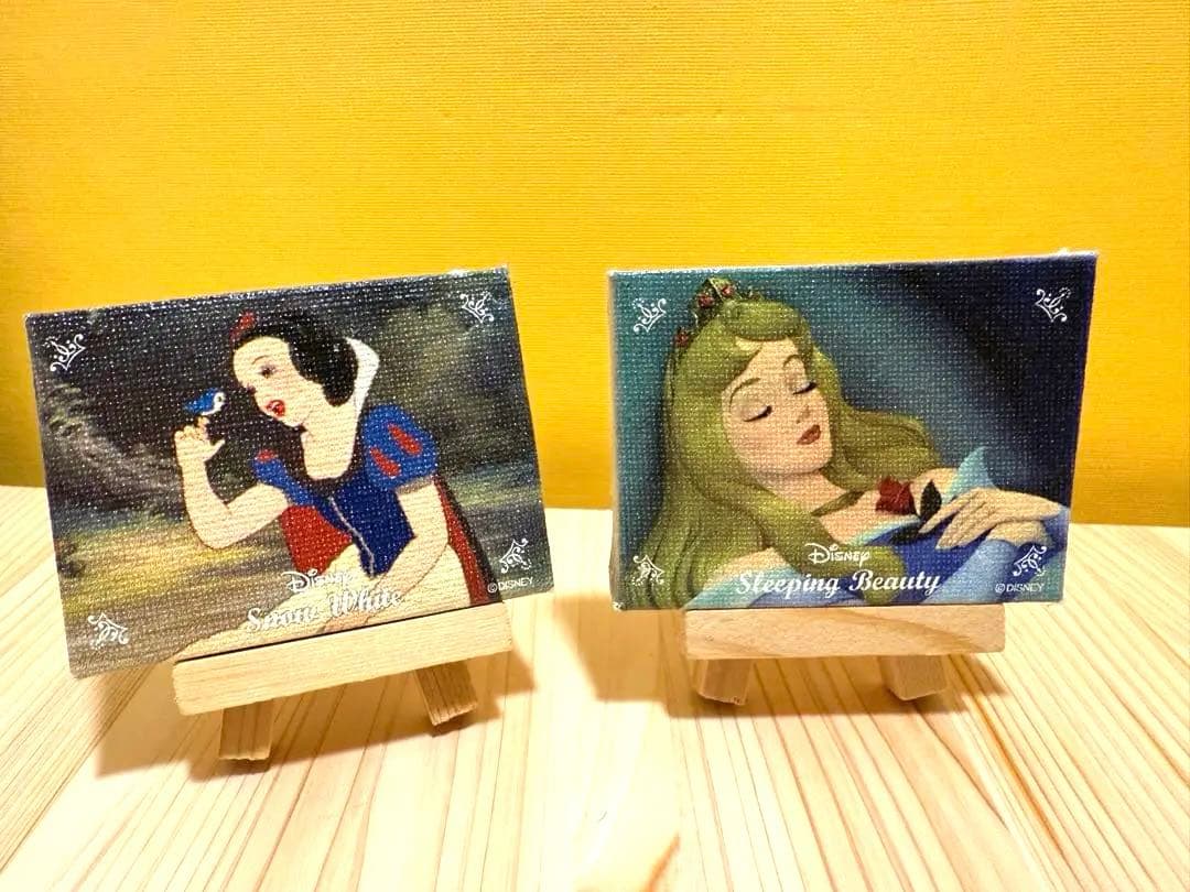 ディズニー　シークレット ミニキャンバス　プリンセス 全十種類　コンプリート