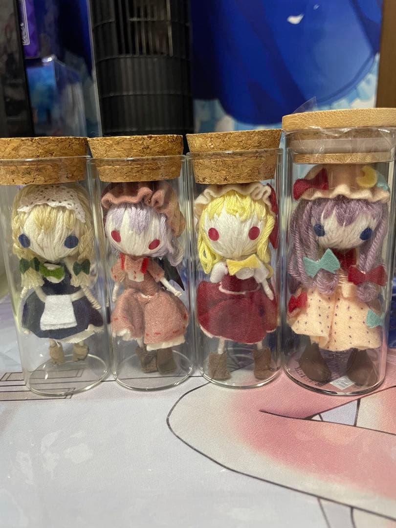 東方project ドールぬいぐるみ　レミリア　フランドール　咲夜　パチュリー