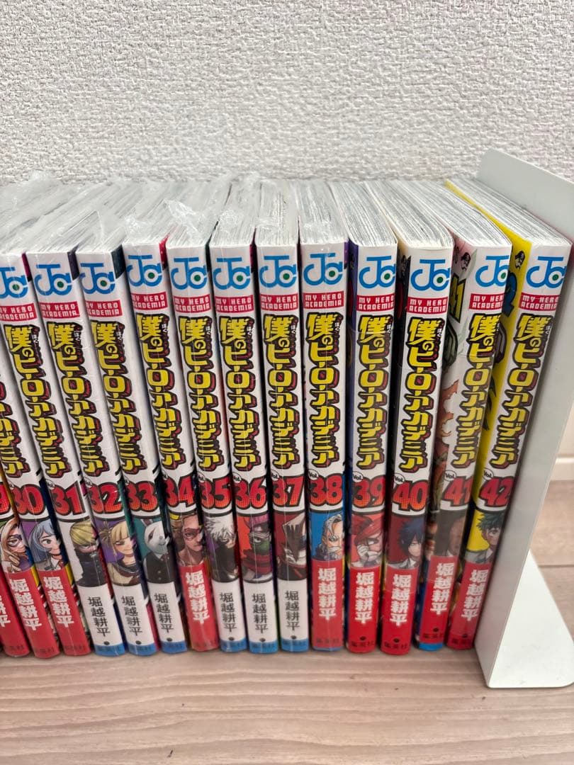 【新品】僕のヒーローアカデミア 1〜42巻 全巻セット　映画特典3冊　0NW付き