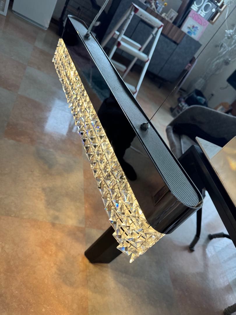 大塚家具照明　LED シャンデリア クリスタル