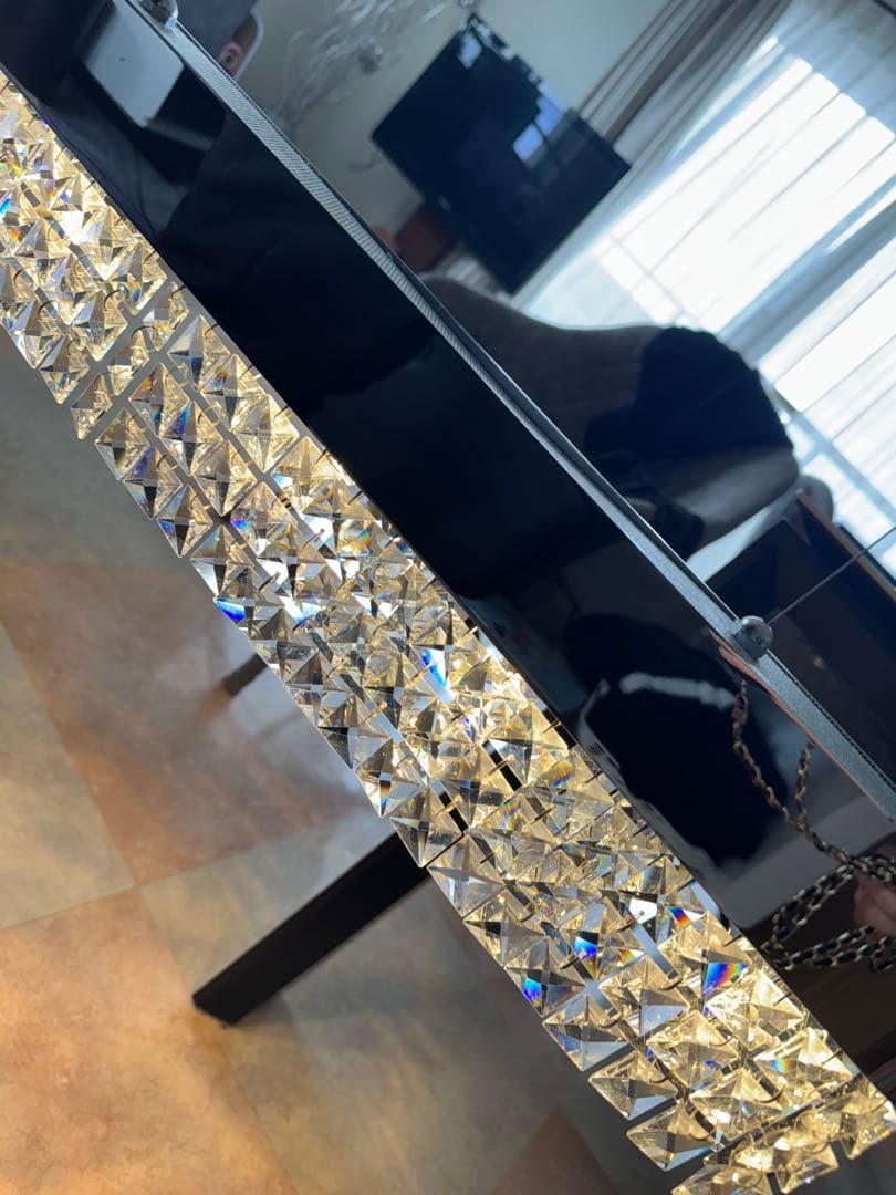 大塚家具照明　LED シャンデリア クリスタル