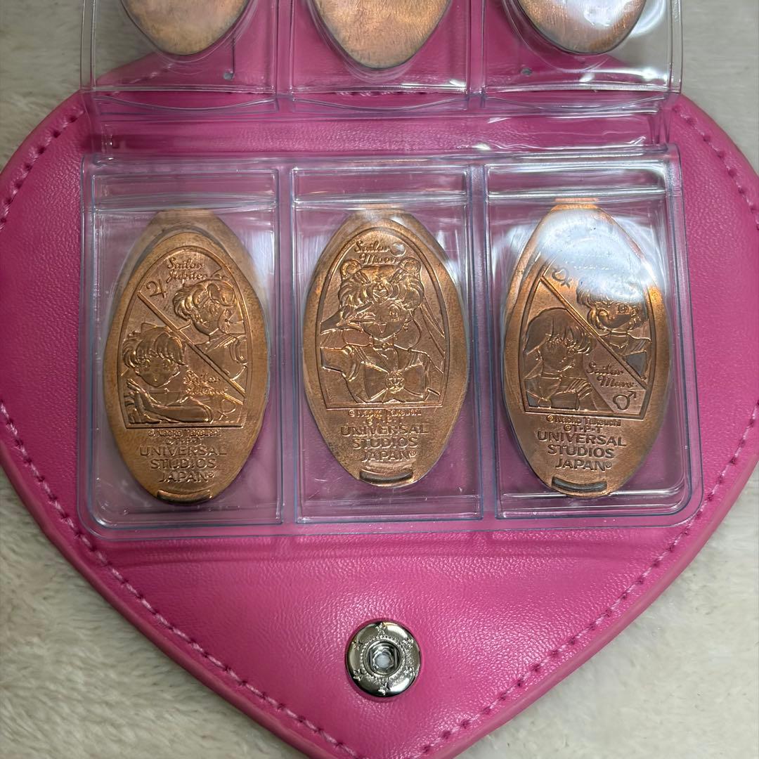 【終売品】USJ ユニバ セーラームーン メダリオンケース スーベニアメダル