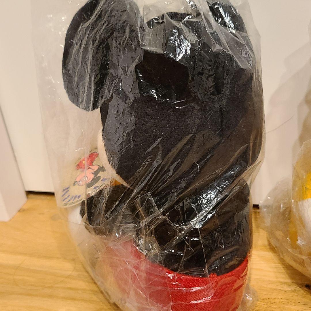 未使用　サンアンドスター　レトロ　ミッキー　ミニー　ディズニー　 ぬいぐるみ