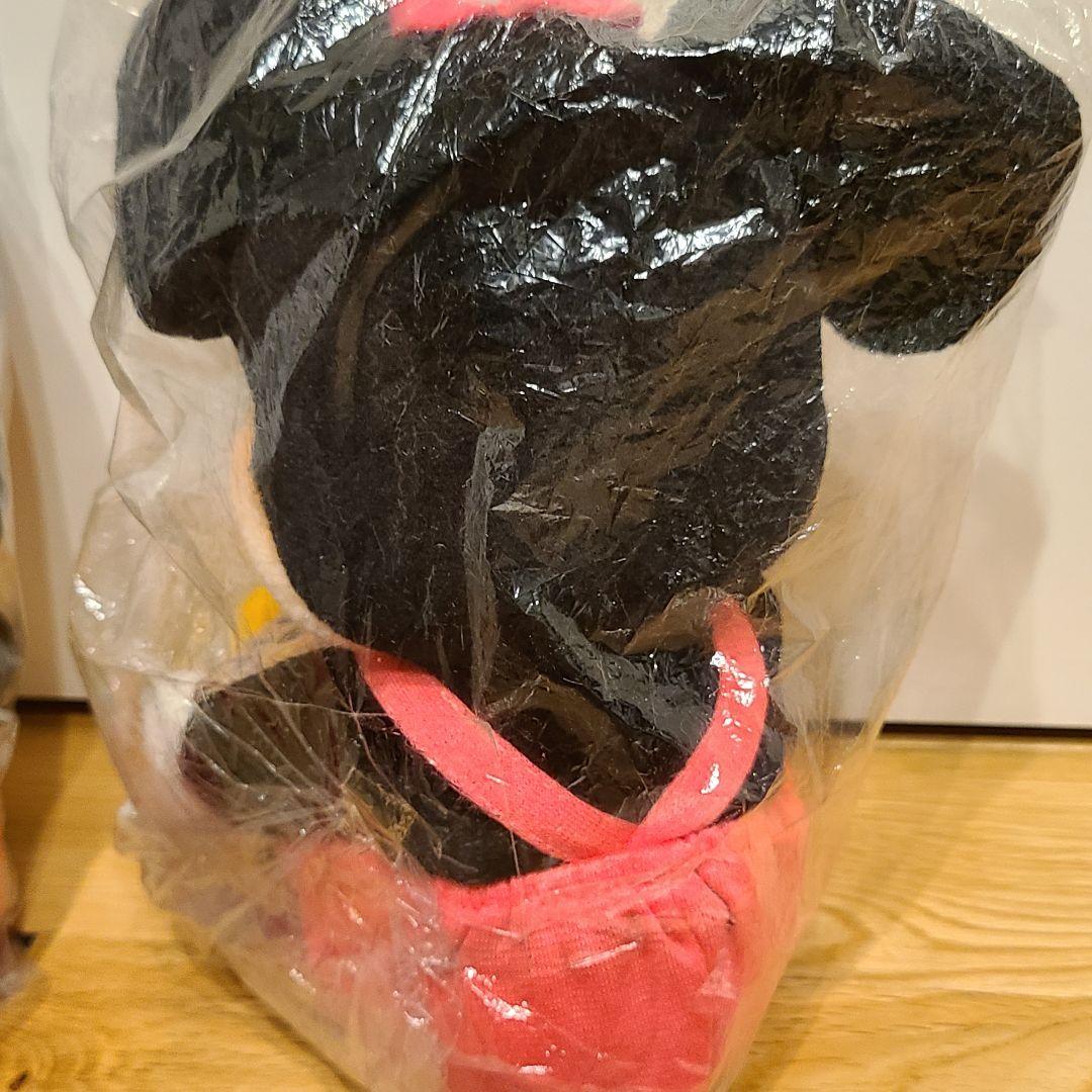 未使用　サンアンドスター　レトロ　ミッキー　ミニー　ディズニー　 ぬいぐるみ