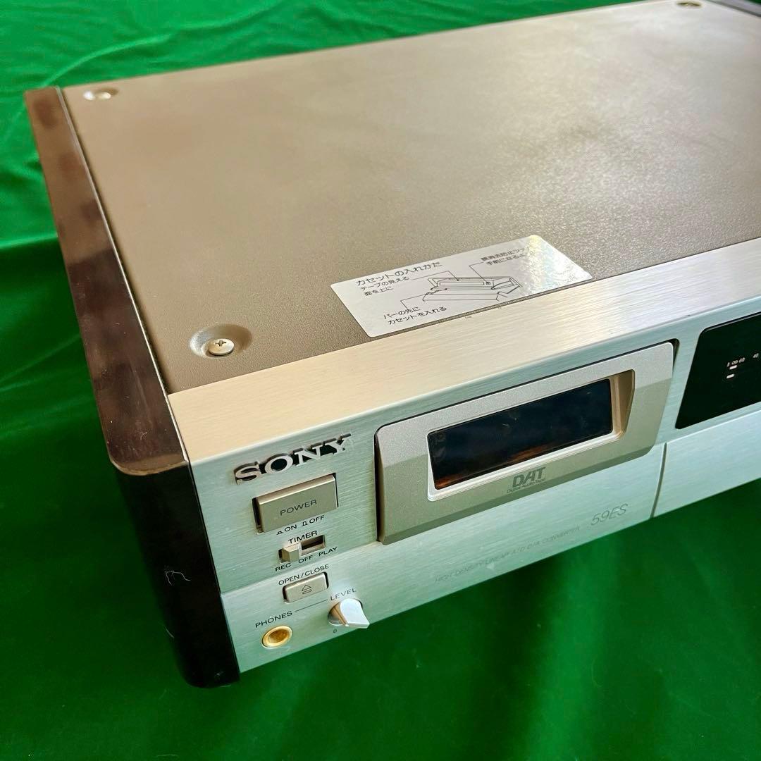 【ジャンク扱い】SONY DTC-59ES DATデッキ 録音済みテープ付き