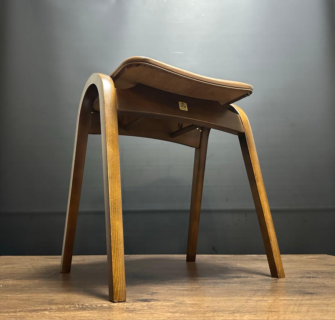 秋田木工 ビンテージ No.202 剣持勇 スツール