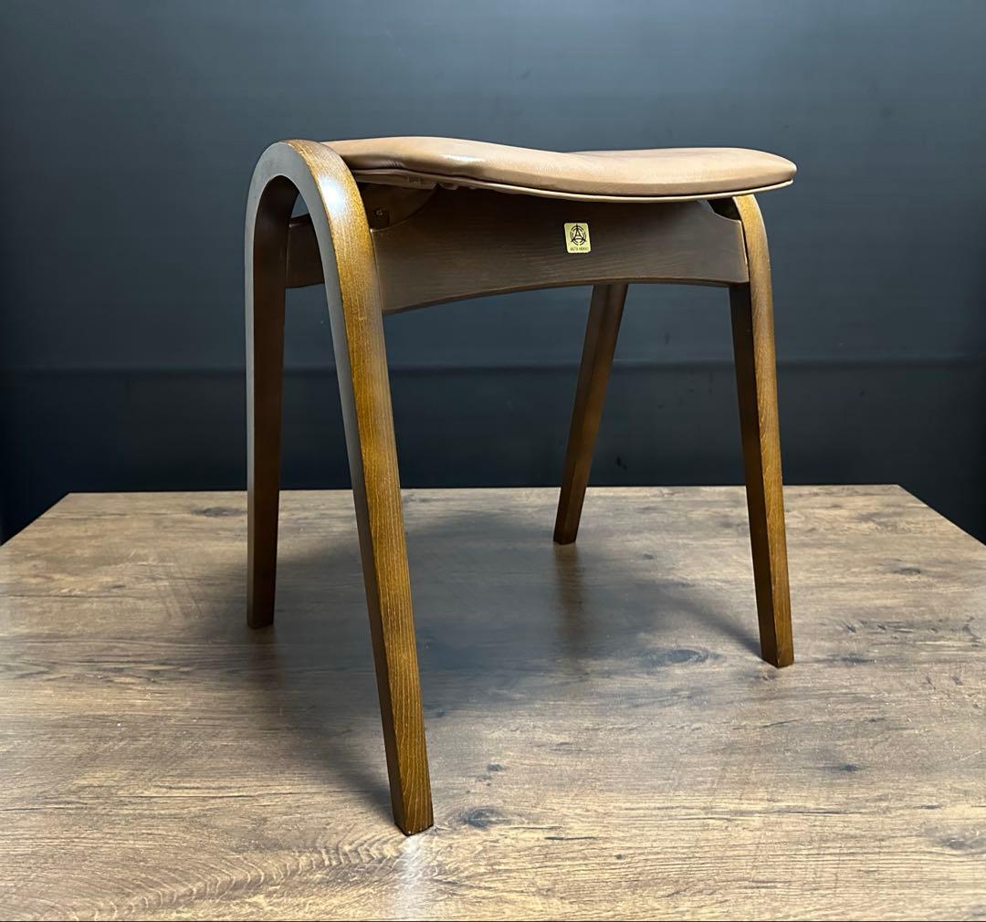 秋田木工 ビンテージ No.202 剣持勇 スツール