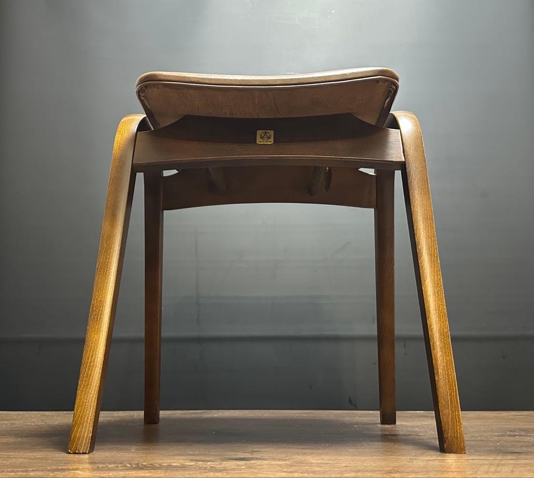 秋田木工 ビンテージ No.202 剣持勇 スツール