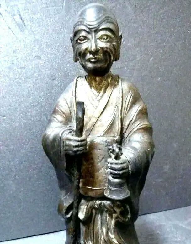 【骨董品】アンティーク☆僧侶像