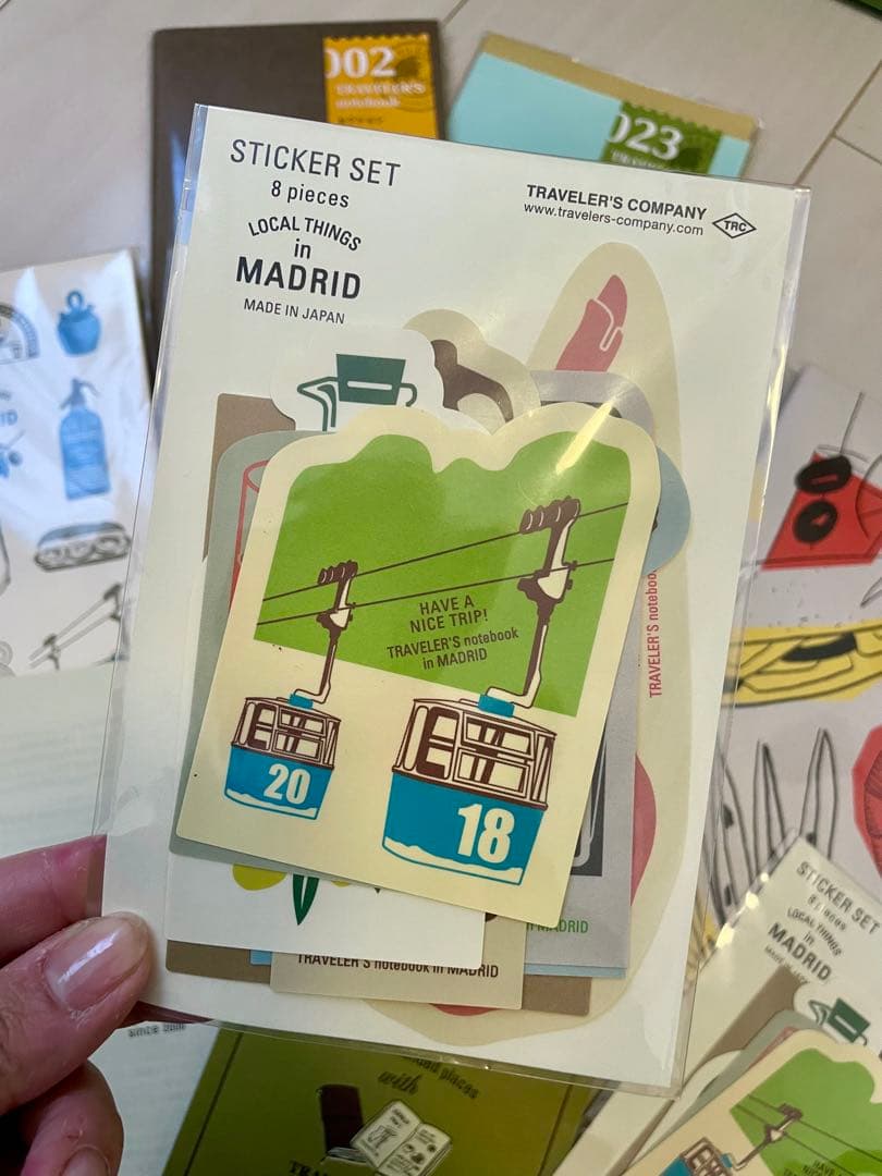 【TRAVELER’S NOTE】トラベラーズノート/キャラバンマドリード・香港