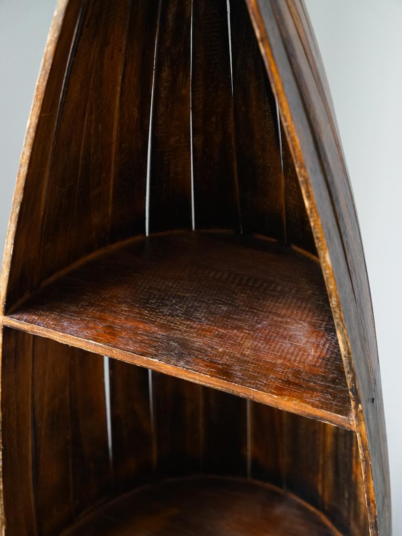 ヴィンテージ アジアン家具 ボートラック シェルフ/収納 古道具 モダン