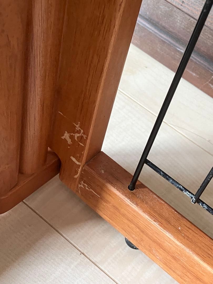 中古　Richell リッチェル ペット用 木製3WAYサークル 6面50H