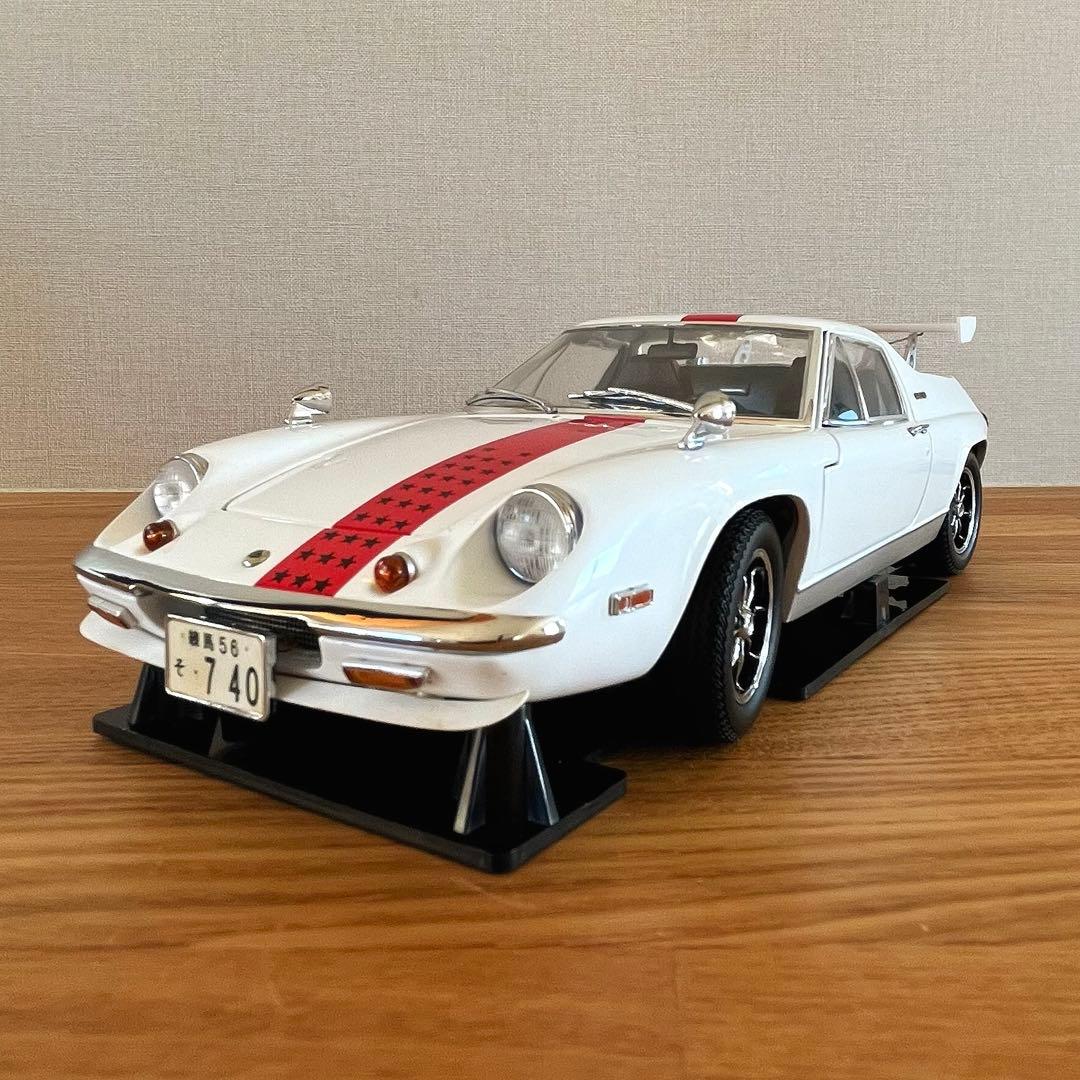 【ミニカー】1/18 京商 ロータス ヨーロッパ スペシャル サーキットの狼
