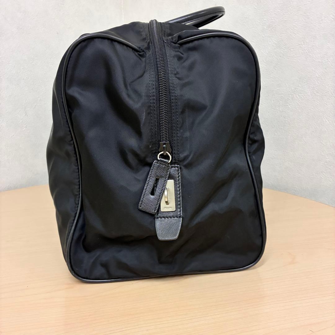 【美品✨】PRADA プラダ ナイロン ボストンバッグ 旅行バッグ 大容量 黒