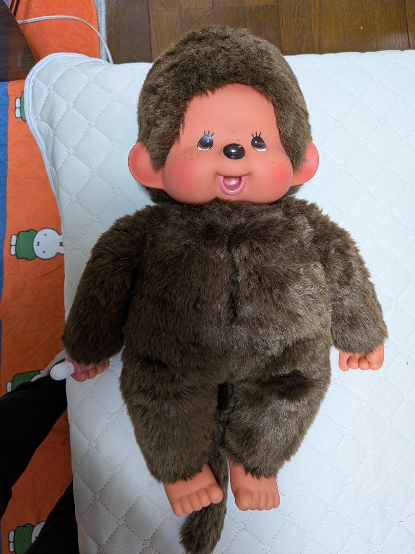 値下げ！モンチッチ50㌢、43㌢ 2体セット 茶色い目 泣き顔