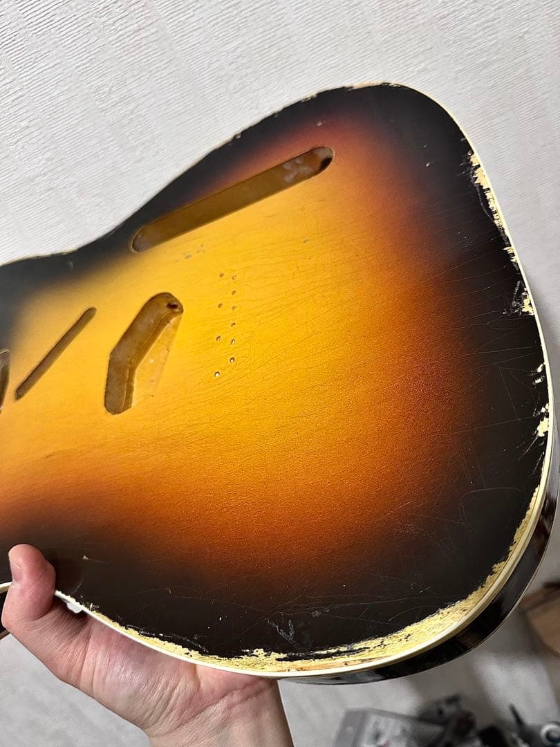 ギター freakaster custom telecaster body